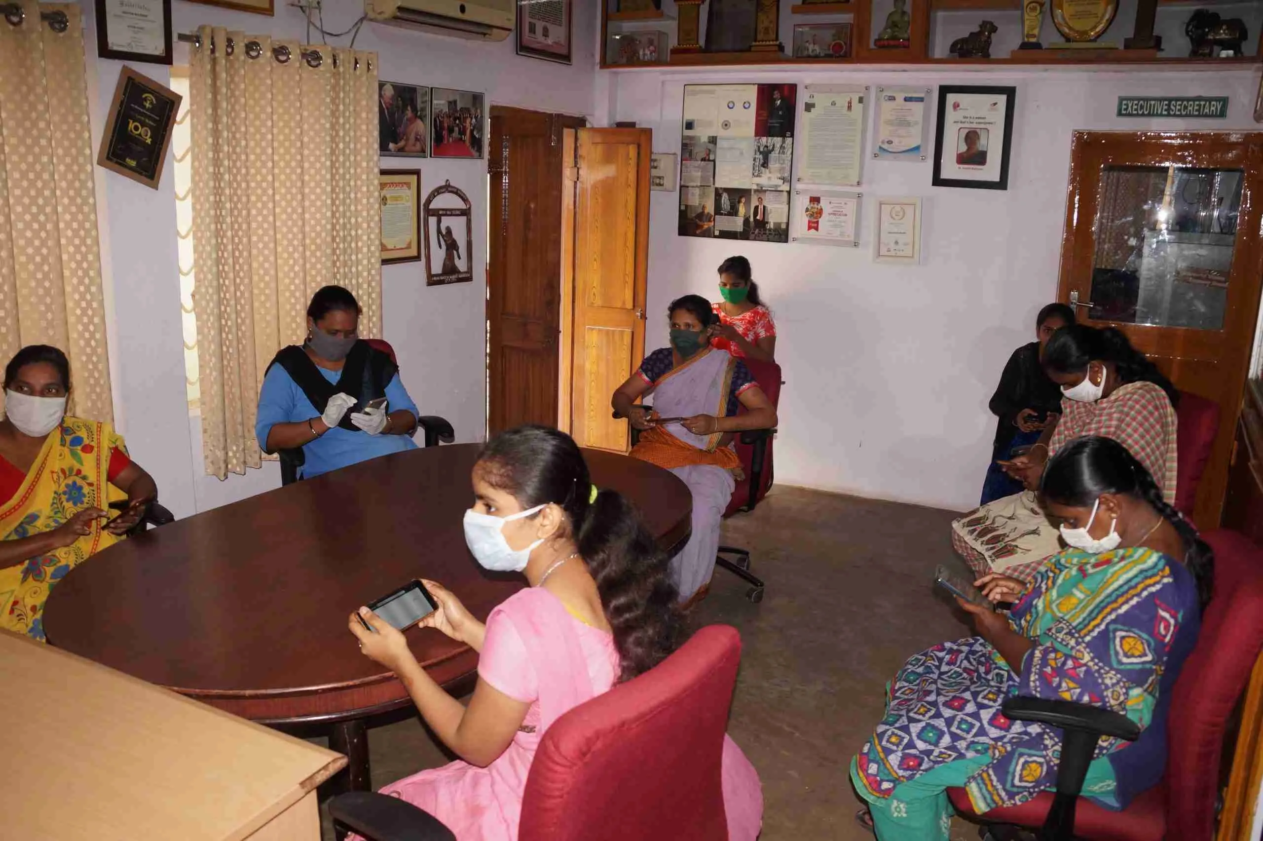 COVID-19 symptoms and prevention training for community health workers