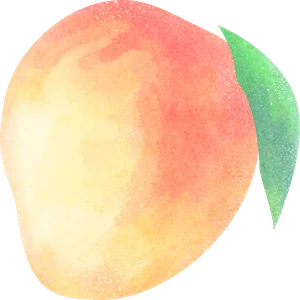 Baby size Image of mango as Week 19 size guide